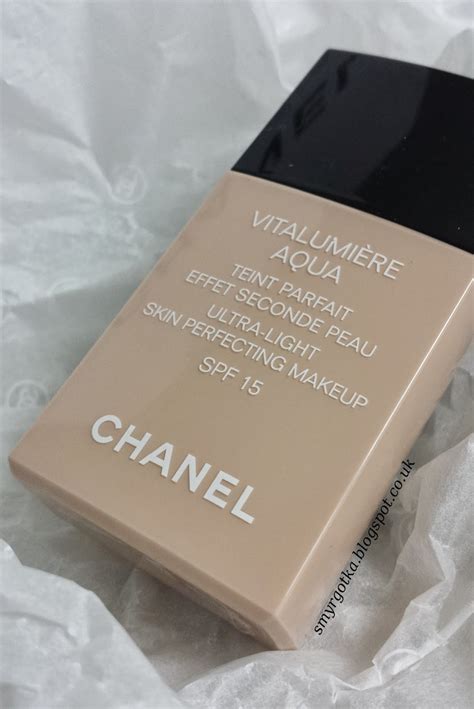 chanel pudra vitalumiere|vitalumière aqua.